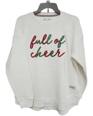 Full of Cheer Belgian Cream High Low Pullover