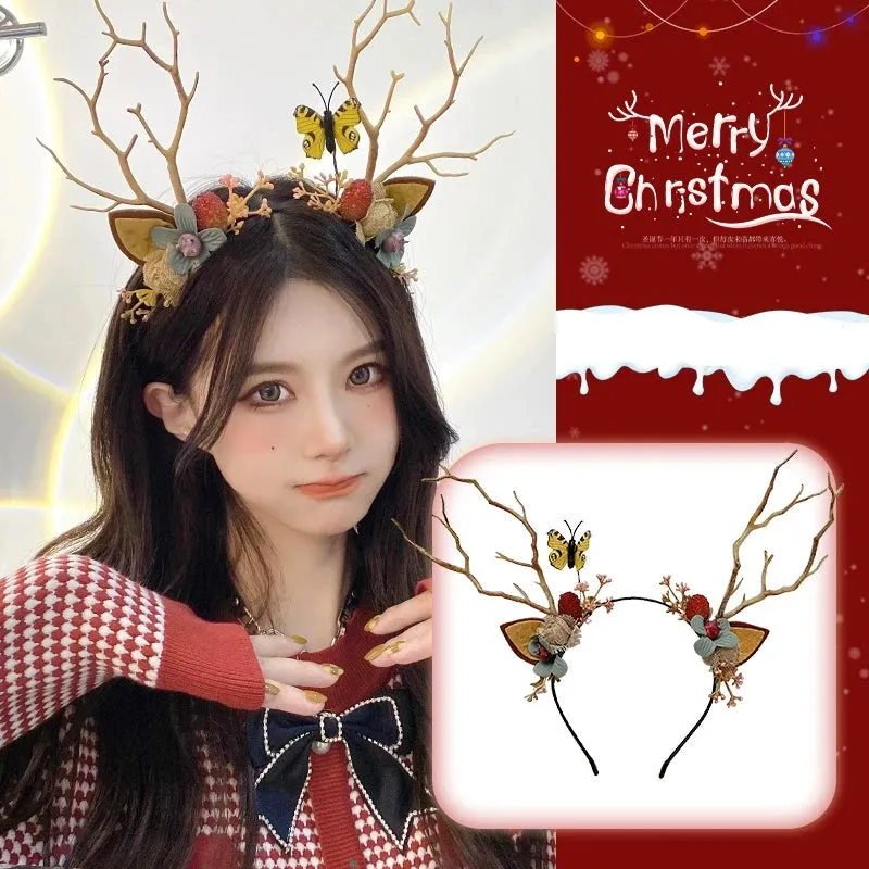 Glowing Antler Christmas Headbands