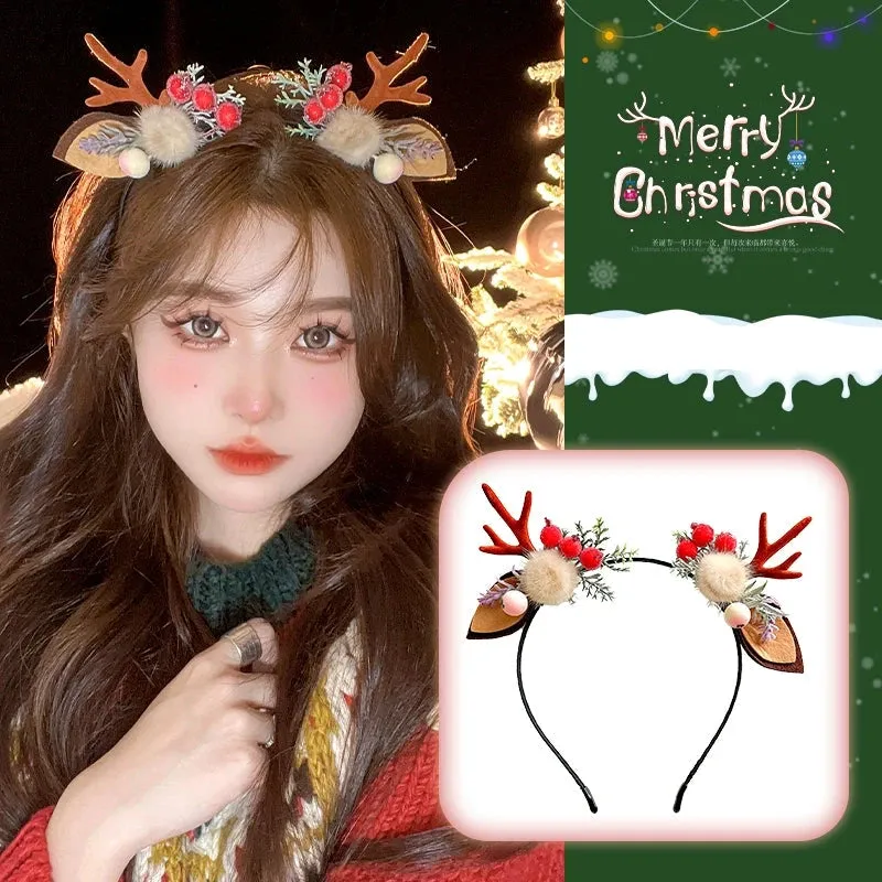 Glowing Antler Christmas Headbands