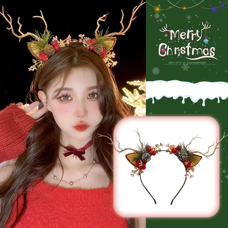 Glowing Antler Christmas Headbands