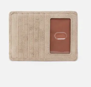 Hobo Leather Euro Slide Credit Card Wallet Various Colors