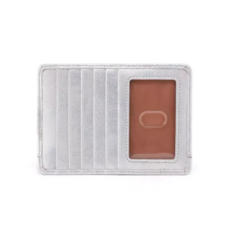 Hobo Leather Euro Slide Credit Card Wallet Various Colors