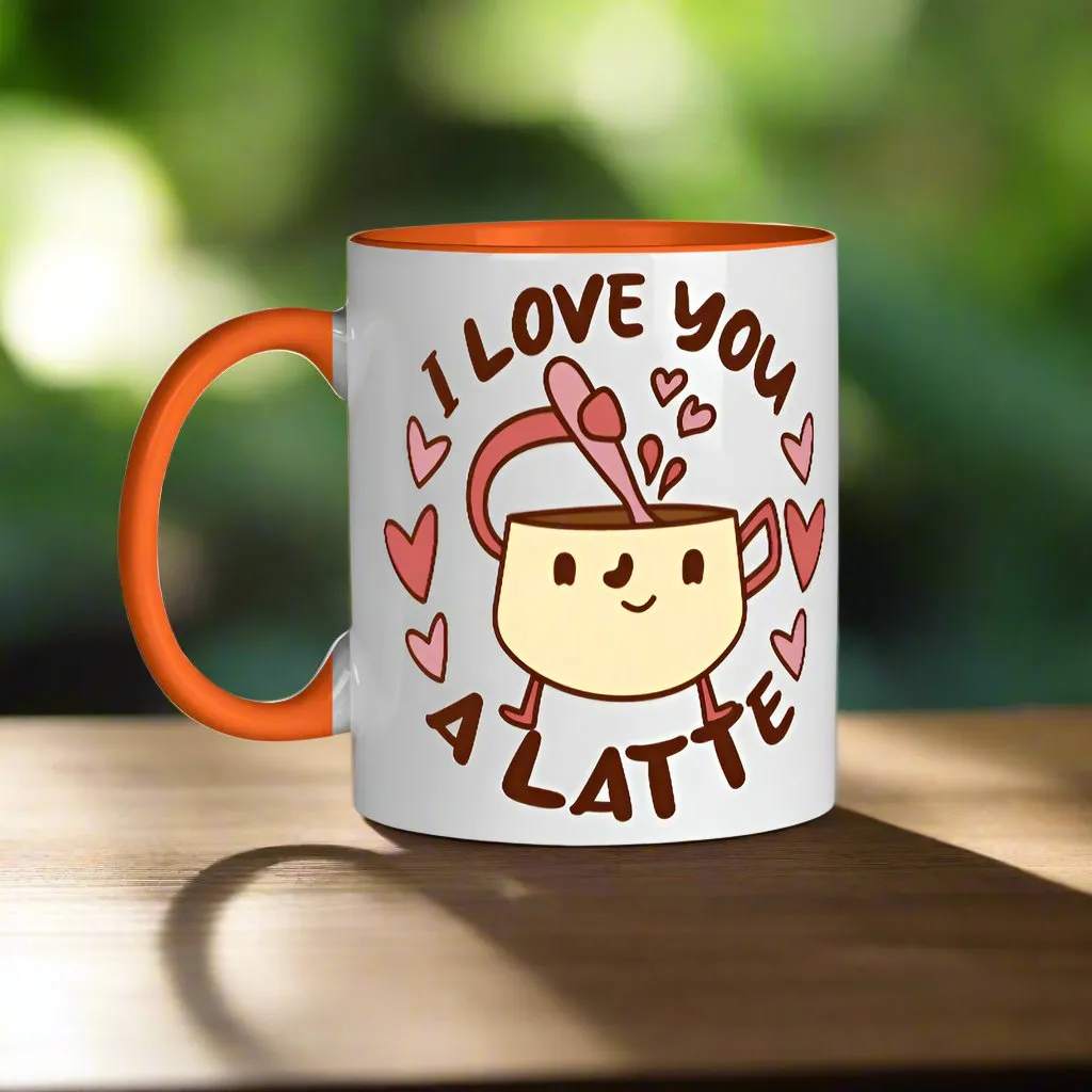 I Love You A Latte Mug