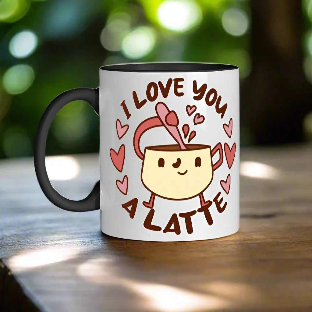 I Love You A Latte Mug