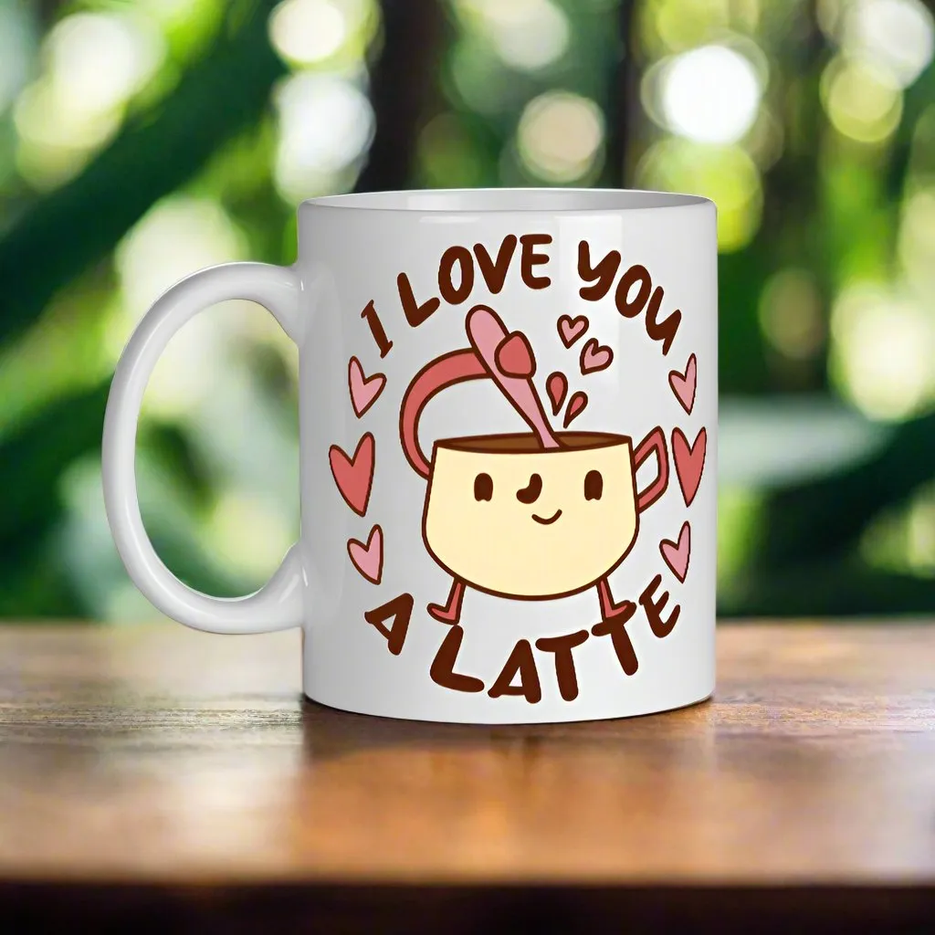 I Love You A Latte Mug