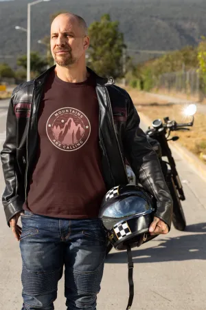Mountains Are Calling Printed T-shirt for men