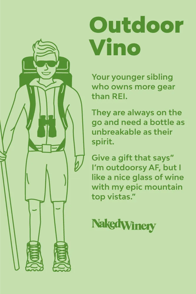 NEW! OUTDOOR VINO WANDERLUST WHITE