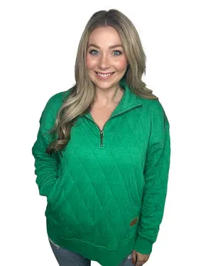 The Quilted Tommy Pullover (3 colors)