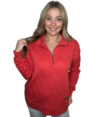 The Quilted Tommy Pullover (3 colors)