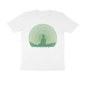 Unisex Round Neck Half Sleeve - Buddha Zenstyle T-shirt