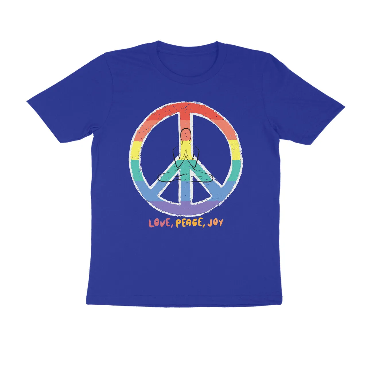 Unisex Round Neck Half Sleeve - Inner Peace T-shirt