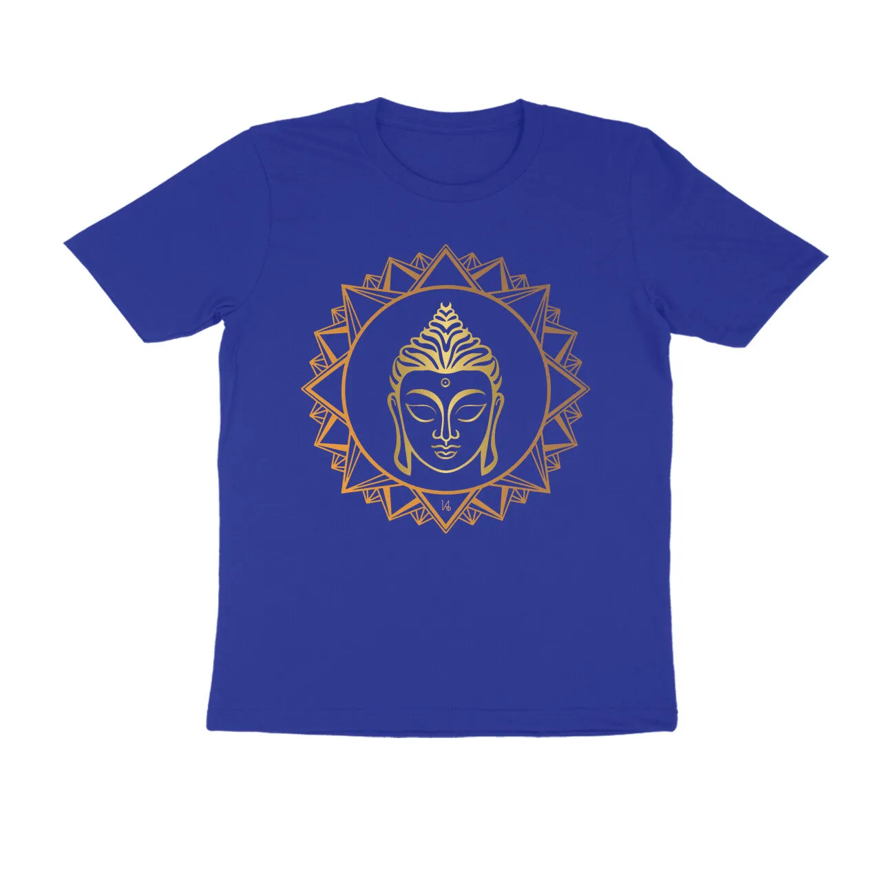 Unisex Round Neck Half Sleeve - Radiant Buddha T-shirt
